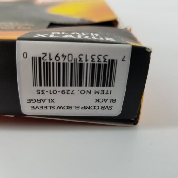 Shock Dr Elbow SVR Support Compression Sleeve XL 11" - 12" Black Swiss NEW - Picture 10 of 10